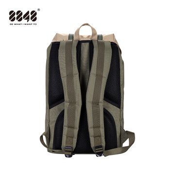 8848 TRAVEL BACKPACK 15,6" UNISEX WATERPROOF KHAKI GREEN