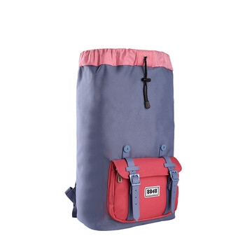 8848 TRAVEL BACKPACK 15,6" UNISEX WATERPROOF BLUE/RED