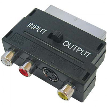 ADAPTOR SCART-3RCA