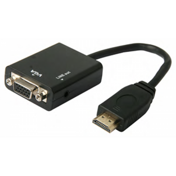 ΜΕΤΑΤΡΟΠΕΑΣ HDMI ΣΕ VGA +AUDIO  (CVT-125)