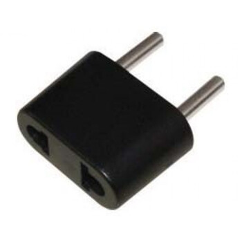 ADAPTOR ΡΕΥΜΑΤΟΣ 220V/110V-220V ΜΑΥΡΟ (AC-7225)