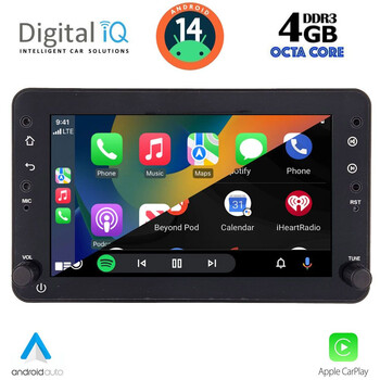 DIGITAL IQ BLG 459_CPA (7" DECK) MULTIMEDIA SYSTEM for ALFA ROMEO 159 – SPIDER – BRERA mod. 2004-2012