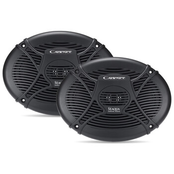 Cadence Sqs69b Μαύρα Marine Ηχεία 6x9&quot; δύο Δρόμων h-Sqs69b