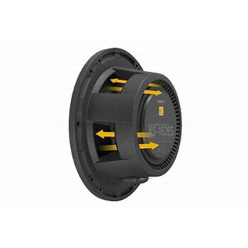 Xs-162es Woofer με Μήτρα mrc Ινών Αραμιδίου, για Απόκριση Μπάσων Υψηλής Ακρίβειας
το Διαιρούμενο Tweeter Μαλακού Θόλου Καλύπτει Πολύ Υψηλές Συχνότητες έως 40k Hz
περιμετρικός Δακτύλιος με Χωριστές Εγκοπές για Λιγότερη Παραμόρφωση και Καθαρό Ήχο
η Σχεδίαση Πέντε Ακτίνων του Πλαισίου Αποσβένει την Αντήχηση
η Δυναμική Διάχυση Αέρα Διασφαλίζει την Ομαλή Κίνηση του Κώνου και την Ψύξη
