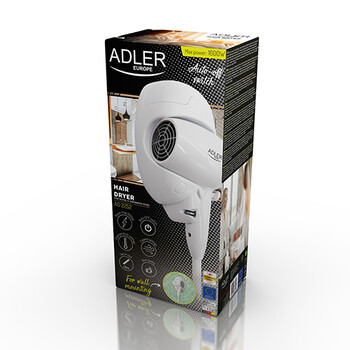 ADLER HAIR DRYER FOR HOTEL AND SWIMMING POOL WITH KIT ADLER HAIR DRYER FOR HOTEL AND SWIMMING POOL WITH KIT
