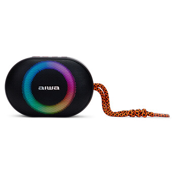 AIWA BLUETOOTH SPEAKER WITH RGB MULTI LIGHTING RMS 20W BLACK