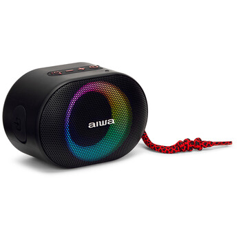 AIWA BLUETOOTH SPEAKER WITH RGB MULTI LIGHTING RMS 20W RED
