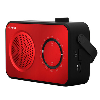 AIWA PORTABLE RADIO RED