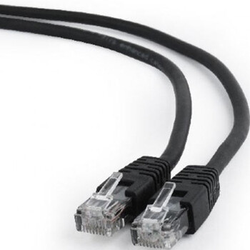 CABLEXPERT UTP CAT6 PATCH CORD BLACK 2M