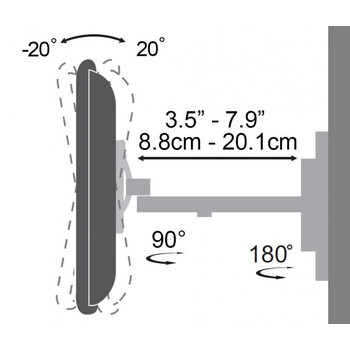 SBOX WALL MOUNT 23"-55" / 58-140cm