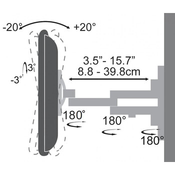 SBOX WALL MOUNT 23"-55"