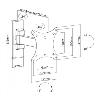 SBOX WALL MOUNT 13"-27"