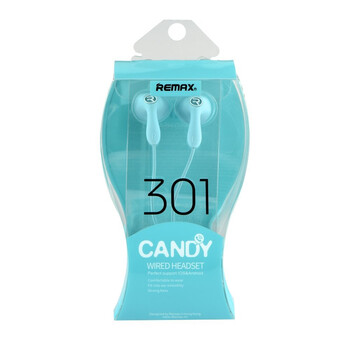 DM-301BL . Ακουστικά με Μικρόφωνο Candy REMAX Μπλε