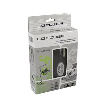 LC POWER 120WATT NOTEBOOK PSU 120W 8 ADAPTER