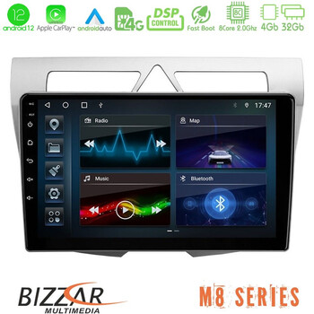 Bizzar m8 Series kia Picanto 8core Android12 4+32gb Navigation Multimedia Tablet 9&quot; u-m8-Ki0850