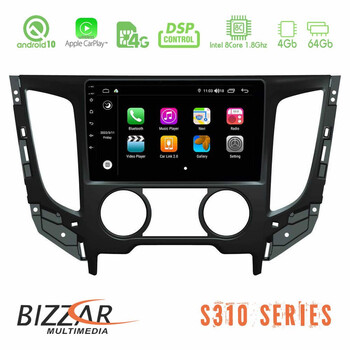 Bizzar S310 Mitsubishi L200 2016-2021 car pad 9&quot; Android 10 Multimedia Station u-bz-G6199
