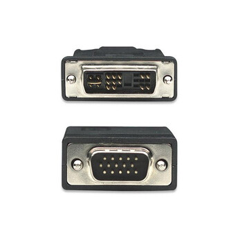 390705 . Καλώδιο DVI-A - VGA M/M 1.8m Manhattan