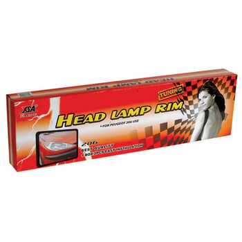 OEM  ΦΑΝΑΡΙΩΝ ΜΑΣΚΑΚΙΑ ΕΜΠΡΟΣ PEUGEOT 206 '03 SILVER