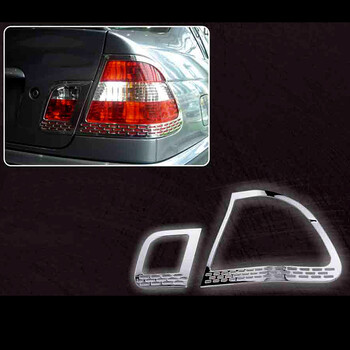 OEM  ΦΑΝΑΡΙΩΝ ΜΑΣΚΑΚΙΑ ΠΙΣΩ BMW E46, 40 03' SILVER
