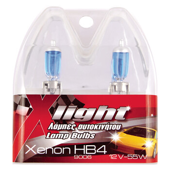 XLight  ΛΑΜΠΕΣ XENON HB4-9006 55W ΖΕΥΓΑΡΙ