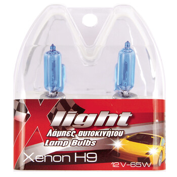 XLight  ΛΑΜΠΕΣ XENON H9 65W ΖΕΥΓΑΡΙ
