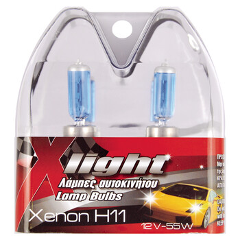 XLight  ΛΑΜΠΕΣ XENON H11 55W ΖΕΥΓΑΡΙ