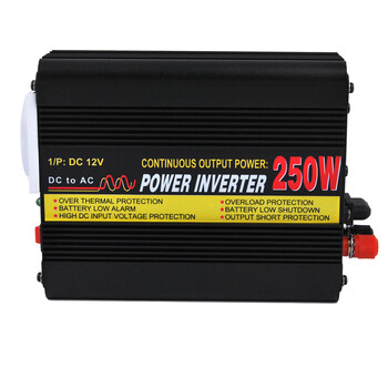 OEM  ΜΕΤΑΣΧΗΜΑΤΙΣΗΣ 12V ΣΕ 250W ΜΕ 2 ΜΠΡΙΖΕΣ