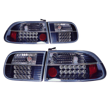 OEM  ΦΑΝΑΡΙΑ ΠΙΣΩ LED CIVIC ΜΑΥΡΑ '92 3D