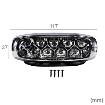 DLAA  ΠΡΟΒΟΛΕΙΣ PL253- LED ΜΠΛΕ 12V