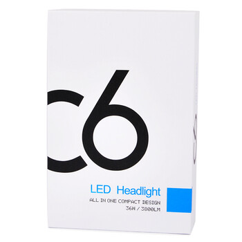 OEM  ΣΥΣΤΗΜΑ LED C6 H7 60W 7200LM, 6500K