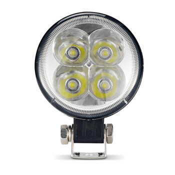 OEM  ΠΡΟΒΟΛΑΚΙ LED SPOT EPISTAR Φ 80mm 12W 10-30V 880LM, 6000-6500K