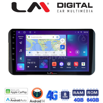 LM Digital - LM ZC8754H GPS Οθόνη OEM Multimedia Αυτοκινήτου για Toyota Yaris 2023 >
high version (CarPlay/AndroidAuto/BT/GPS/WIFI/GPRS) electriclife