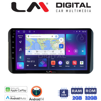 LM Digital - LM ZN4754H GPS Οθόνη OEM Multimedia Αυτοκινήτου για Toyota Yaris 2023 >
high version (CarPlay/AndroidAuto/BT/GPS/WIFI/GPRS) electriclife