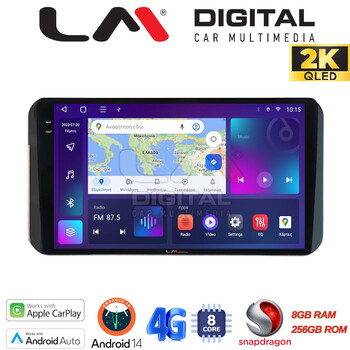LM Digital - LM ZQ8754H GPS Οθόνη OEM Multimedia Αυτοκινήτου για Toyota Yaris 2023 >
high version (CarPlay/AndroidAuto/BT/GPS/WIFI/GPRS) electriclife
