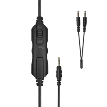 WHITE SHARK GAMING HEADSET GH-2540 ELEPHANT BLACK