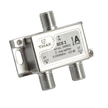 IKU-349822 . TRIAX διακλαδωτής 2 εξόδων 5-2400MHz SCS 2
