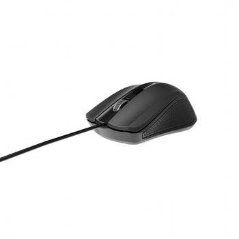 GEMBIRD WIRED USB OPTICAL MOUSE BLACK