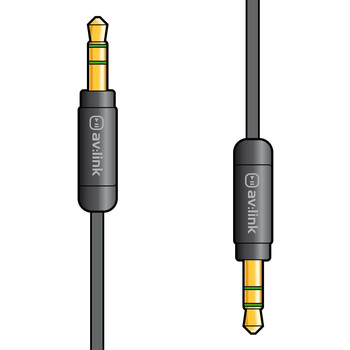 AvLink 112.128UK Καλώδιο Ήχου 3.5mm Stereo - 3.5mm Stereo 0.5m (Τεμάχιο)