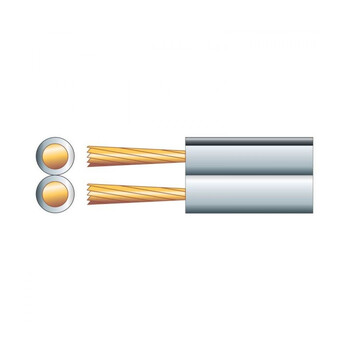 Mercury 801.513UK Καλώδιο Ηχείου 2 x 1.32mm² 100m White
