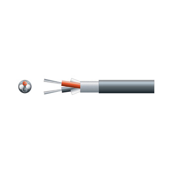 Mercury 803.594UK-1 Καλώδιο Σήματος 2 x 0.20mm² Μαύρο (Ανά Μέτρο)