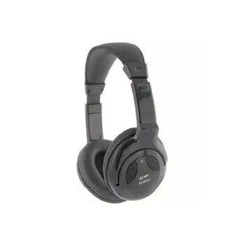 Qtx SHB40 Stereo Hi-Fi Ενσύρματα Ακουστικά Μαύρα (Τεμάχιο)