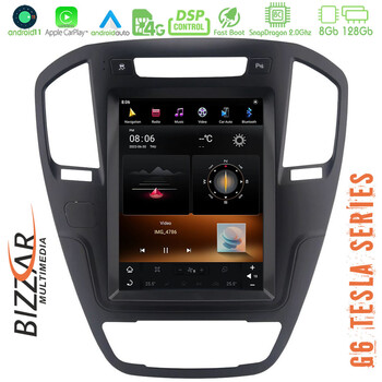 Bizzar Opel Insignia 2008-2013 Android 11 (8+128gb) Tesla Multimedia Station 10,4&quot; u-ts-g6-Op69