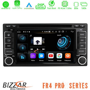 Bizzar fr4 pro Series Subaru Forester/impreza Android 12 4core (2+16gb) Multimedia Station u-fr4-Su04-pro