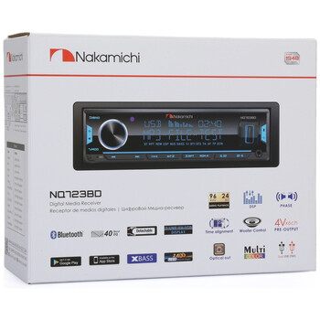Nakamichi Nq723bd Radio/usb/bt/aux r-Nq723bd