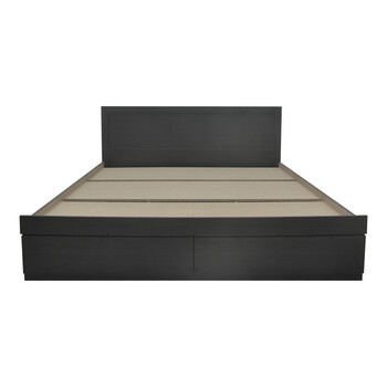 Κρεβάτι Olympus pakoworld με συρτάρι σε wenge απόχρωση 100x200εκ