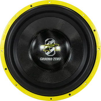 Ground Zero  Gzpw 15neo-Xspl  38 cm / 15″ High Power spl Subwoofer With Neodymium Motor Άμεση Παράδοση