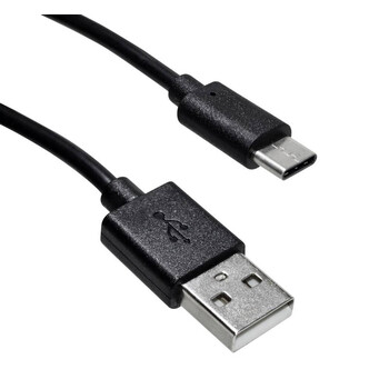 Καλώδιο σύνδεσης Jasper USB-C 2.1Α Μαύρο 1m
