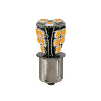 L5787.7 . P21W 24/32V Ba15s 110lm 18xSMDx1CHIP LED CAN-BUS (ΦΟΥΝΤΟΥΚΙ) ΠΟΡΤΟΚΑΛΙ BLISTER​ LAMPA - 1 TEM.