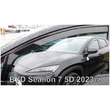 ΑΝΕΜ.11308 ΑΝΕΜΟΘΡΑΥΣΤΕΣ ΓΙΑ BYD 7 5D 2023+ ΖΕΥΓΑΡΙ ΑΠΟ ΕΥΚΑΜΠΤΟ ΦΙΜΕ ΠΛΑΣΤΙΚΟ HEKO - 2 ΤΕΜ.