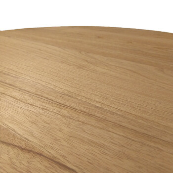 Τραπεζαρία Granny-Kenda pakoworld σετ 3τεμ σε φυσική-μπεζ απόχρωση Φ80x75εκ